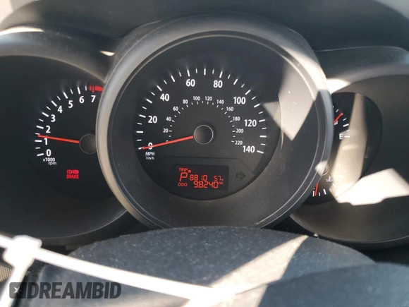 2013 Kia Soul with VIN KNDJT2A55D7500749, listed as a Copart auction lot 48377645 with 98,240 mi miles and Salvage Title. Bid and sale history available at DreamBid. Image 9.
