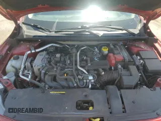 2024 Nissan Sentra SV with VIN 3N1AB8CV7RY222657, listed as a Copart auction lot 58617775 with 9,826 mi miles and Salvage title. Bid and sale history available at DreamBid. Image 11.