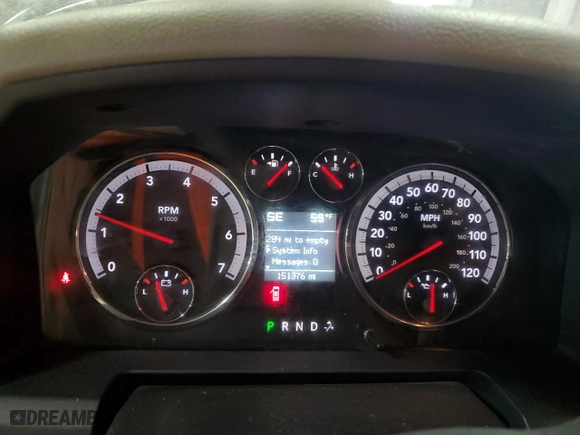 2009 Dodge Ram 1500 SLT with VIN 1D3HV18P29S784444, listed as a Copart auction lot 42707595 with 151,376 mi miles and Salvage Title. Bid and sale history available at carsss.com. Image 9.