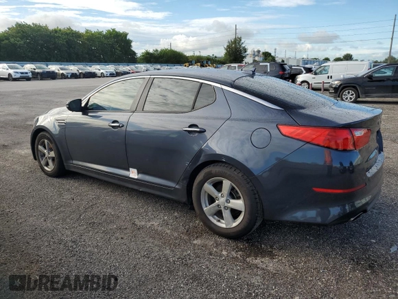 2015 Kia Optima LX with VIN KNAGM4A71F5592894, listed as a Copart auction lot 48575585 with 150,855 mi miles and Non Repairable. Bid and sale history available at carsss.com. Image 2.