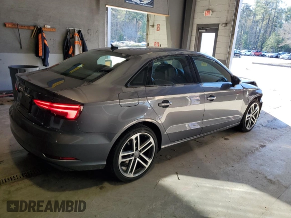 2020 Audi A3 Sedan Premium with VIN WAUAUGFF7LA091857, listed as a Copart auction lot 45020514 with 21,361 mi miles. Bid and sale history available at carsss.com. Image 3.