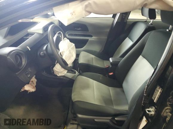 2012 Toyota Prius One with VIN JTDKDTB32C1525842, listed as a Copart auction lot 50575365 with 124,110 mi miles and Salvage Title. Bid and sale history available at DreamBid. Image 7.