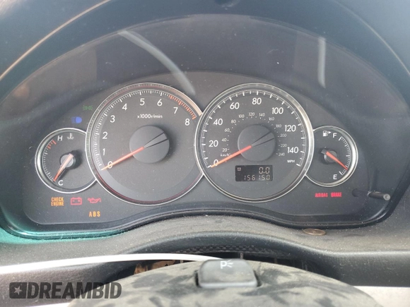 2008 Subaru Legacy with VIN 4S3BL616286222733, listed as a Copart auction lot 71743414 with 156,150 mi miles and Salvage title. Bid and sale history available at DreamBid. Image 9.