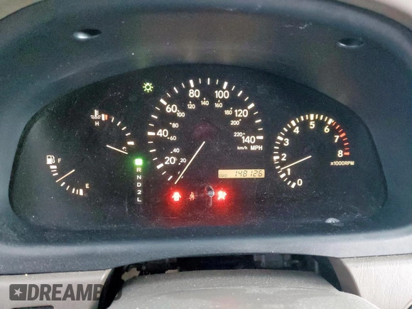 2003 Lexus RX 300 with VIN JTJGF10U430163094, listed as a Copart auction lot 55851845 with 148,126 mi miles and Salvage title. Bid and sale history available at DreamBid. Image 9.