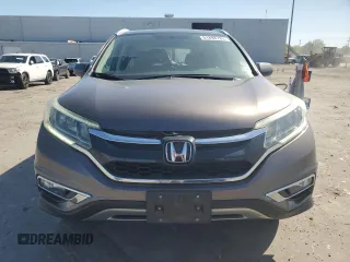 2015 Honda CR-V EX-L with VIN 2HKRM4H70FH653699, listed as a Copart auction lot 51898785 with 117,709 mi miles and Salvage Title. Bid and sale history available at carsss.com. Image 5.