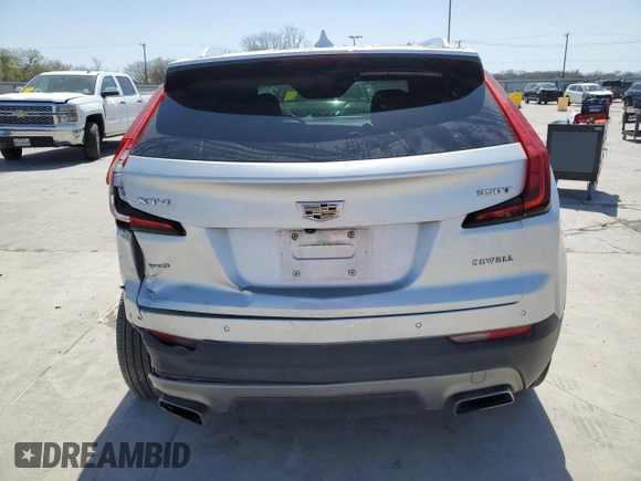 2020 Cadillac XT4 AWD Premium Luxury with VIN 1GYFZDR46LF128476, listed as a Copart auction lot 49375115 with 64,253 mi miles and Salvage Title. Bid and sale history available at carsss.com. Image 6.