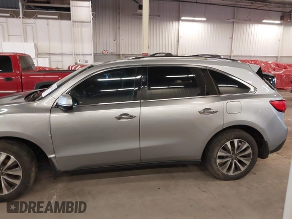 2016 Acura MDX w/Tech with VIN 5FRYD4H49GB033918, listed as a IAAI auction lot 41324182 with 181,244 mi miles. Bid and sale history available at carsss.com. Image 14.