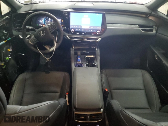 2025 Lexus RX 350 with VIN 2T2BAMCA0SC089705, listed as a Copart auction lot 58418835 with 2,894 mi miles and Salvage title. Bid and sale history available at DreamBid. Image 8.