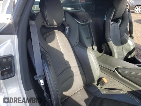 2020 Chevrolet Corvette 2LT with VIN 1G1Y72D49L5107457, listed as a Copart auction lot 42349555 with 25,268 mi miles and Salvage Title. Bid and sale history available at carsss.com. Image 10.