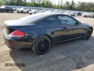 2005 BMW 6 Series 645Ci with VIN WBAEH73455B216215, listed as a Copart auction lot 52933134 with 335,794 mi miles and Salvage Title. Bid and sale history available at carsss.com. Image 3.