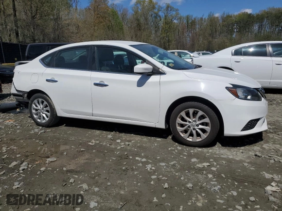 2019 Nissan Sentra S with VIN 3N1AB7APXKY315421, listed as a Copart auction lot 50919995 with 110,291 mi miles and Salvage Title. Bid and sale history available at carsss.com. Image 4.