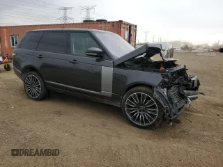 2019 Land Rover Range Rover HSE с VIN SALGS2SV7KA547690, выставлен на аукционе Copart как лот 52259445 с пробегом 64 636 миль миль и Списание • Salvage title. История ставок и продаж доступна на DreamBid. Изображение 4.