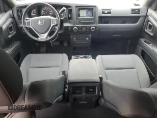 2013 Honda Ridgeline Sport with VIN 5FPYK1F72DB016478, listed as a Copart auction lot 55953095 with 163,435 mi miles and Salvage title. Bid and sale history available at DreamBid. Image 8.