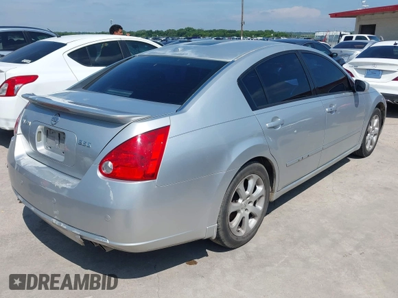 2008 Nissan Maxima SE with VIN 1N4BA41E28C838523, listed as a IAAI auction lot 42433863 with 148,473 mi miles and . Bid and sale history available at DreamBid. Image 4.