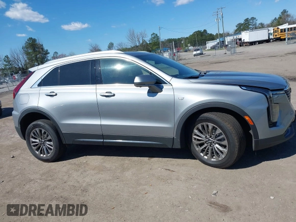 2025 Cadillac XT4 AWD Premium Luxury with VIN 1GYFZDR48SF138618, listed as a IAAI auction lot 41889219 with 7,823 mi miles and . Bid and sale history available at DreamBid. Image 13.