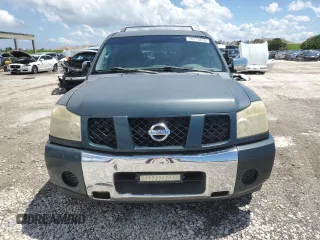 2005 Nissan Armada LE z VIN 5N1AA08A95N738884, wystawiony jako Copart lot #56823015 z przebiegiem 183 395 mil mil oraz Czysty tytuł • Clean title. Historia ofert i sprzedaży dostępna na DreamBid. Obrazek 5.