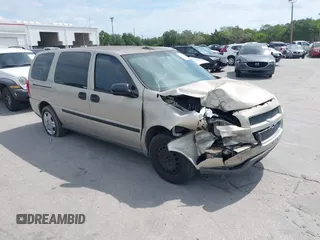 2008 Chevrolet Uplander LS with VIN 1GNDV23W68D199159, listed as a IAAI auction lot 42009014 with 170,472 mi miles and . Bid and sale history available at DreamBid. Image 1.