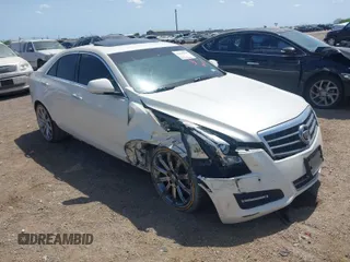 2013 Cadillac ATS Luxury with VIN 1G6AB5RX2D0178223, listed as a IAAI auction lot 41846218 with 227,800 mi miles. Bid and sale history available at carsss.com. Image 1.