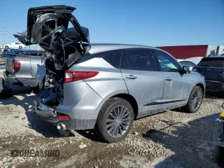 2023 Acura RDX w/A-Spec Advance Package with VIN 5J8TC2H88PL006939, listed as a Copart auction lot 42665935 with 13,802 mi miles and Salvage Title. Bid and sale history available at carsss.com. Image 3.