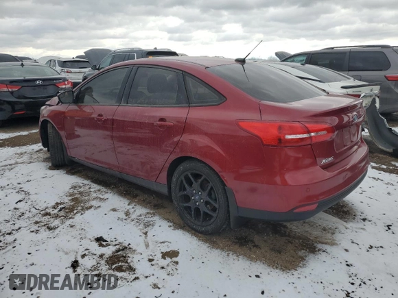 2016 Ford Focus SE with VIN 1FADP3F22GL274550, listed as a Copart auction lot 88228855 with 108,368 mi miles and Salvage Title. Bid and sale history available at carsss.com. Image 2.