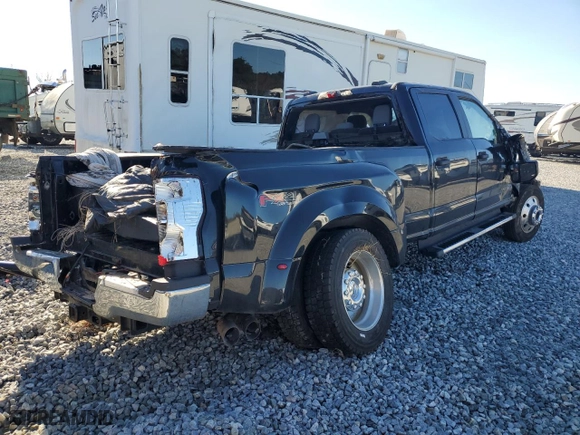 2020 Ford Super Duty F-450 DRW XL with VIN 1FT8W4DT1LEE15221, listed as a Copart auction lot 87096564 with 208,445 mi miles and Salvage Title. Bid and sale history available at carsss.com. Image 3.