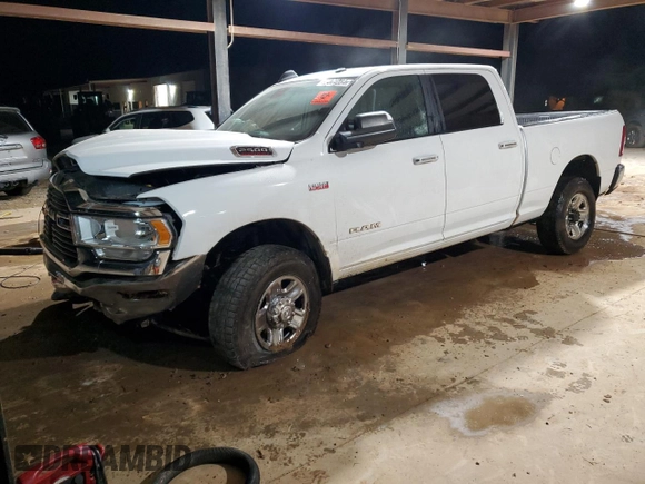 2019 Ram 2500 Big Horn with VIN 3C6UR5DJ6KG684520, listed as a Copart auction lot 87304884 with 0 mi miles and Salvage Title. Bid and sale history available at carsss.com. Image 1.