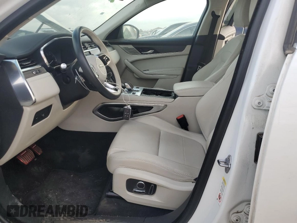 2022 Jaguar F-Pace with VIN SADCK2EX2NA692924, listed as a Copart auction lot 44647665 with 31,250 mi miles and Salvage title. Bid and sale history available at DreamBid. Image 7.
