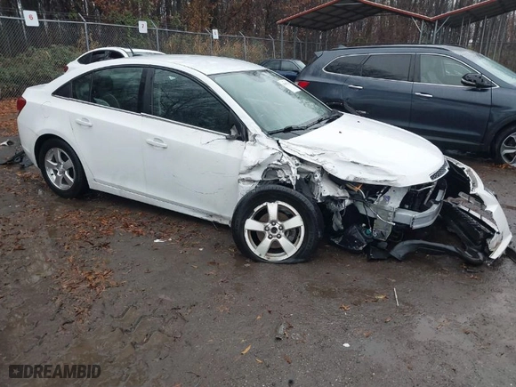 2012 Chevrolet Cruze LT w/1LT with VIN 1G1PF5SC5C7396058, listed as a IAAI auction lot 41067561 with 126,375 mi miles. Bid and sale history available at carsss.com. Image 1.