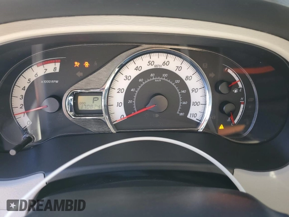 2014 Toyota Sienna SE with VIN 5TDXK3DC2ES518694, listed as a Copart auction lot 45270805 with 170,824 mi miles and Salvage Title. Bid and sale history available at DreamBid. Image 9.