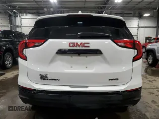 2021 GMC Terrain SLE with VIN 3GKALTEV3ML309475, listed as a Copart auction lot 84863154 with 32,032 mi miles and Salvage Title. Bid and sale history available at carsss.com. Image 6.