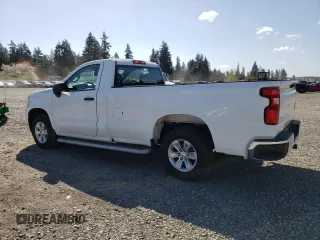 2023 Chevrolet Silverado 1500 Work Truck with VIN 3GCNAAED8PG323593, listed as a Copart auction lot 53402475 with 1,828 mi miles and Clean Title. Bid and sale history available at carsss.com. Image 2.