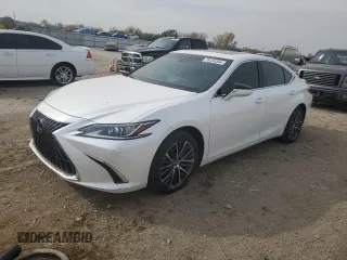 2022 Lexus ES 250 with VIN 58AD11D13NU009190, listed as a Copart auction lot 78155354 with 13,565 mi miles and Salvage title. Bid and sale history available at DreamBid. Image 1.