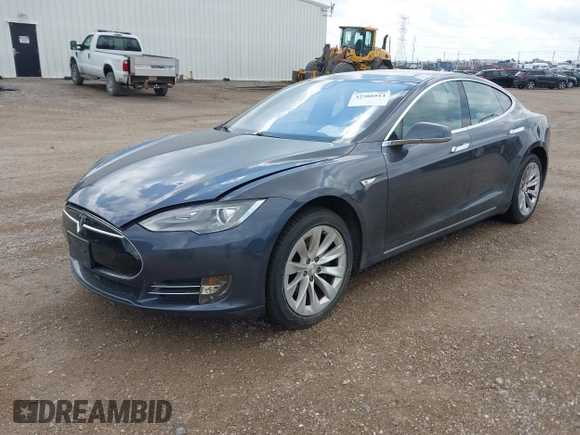 2016 Tesla Model S 90D with VIN 5YJSA1E25GF129482, listed as a IAAI auction lot 42588913 with 101,790 mi miles and . Bid and sale history available at DreamBid. Image 2.