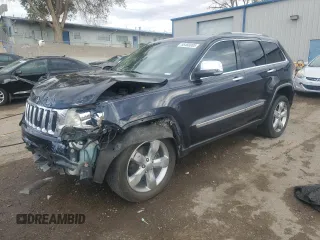 2011 Jeep Grand Cherokee Limited with VIN 1J4RR5GT0BC523363, listed as a Copart auction lot 55468005 with 127,934 mi miles and Salvage title. Bid and sale history available at DreamBid. Image 1.