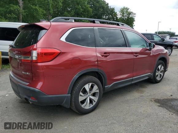 2019 Subaru Ascent Premium with VIN 4S4WMAFD4K3410344, listed as a Copart auction lot 63387545 with 127,284 mi miles and Salvage title. Bid and sale history available at DreamBid. Image 3.
