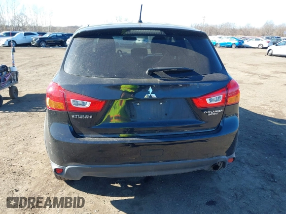 2016 Mitsubishi Outlander Sport 2.0 ES with VIN JA4AP3AU7GZ062465, listed as a IAAI auction lot 41466698 with 66,414 mi miles. Bid and sale history available at carsss.com. Image 16.