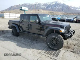 2021 Jeep Gladiator Rubicon с VIN 1C6JJTBM4ML500287, выставлен на аукционе Copart как лот 47615385 с пробегом 34 792 миль миль и Списание • Salvage title. История ставок и продаж доступна на DreamBid. Изображение 4.