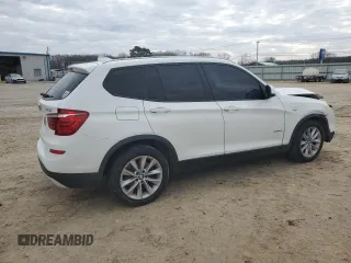 2016 BMW X3 sDrive28i with VIN 5UXWZ7C5XG0R31677, listed as a Copart auction lot 86066624 with 82,811 mi miles and Salvage Title. Bid and sale history available at DreamBid. Image 3.