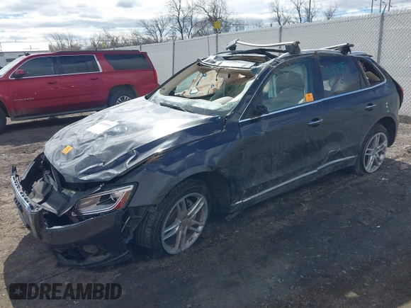2015 Audi Q5 Premium Plus with VIN WA1LFAFP2FA050224, listed as a IAAI auction lot 41850904 with Not provided miles and . Bid and sale history available at DreamBid. Image 16.