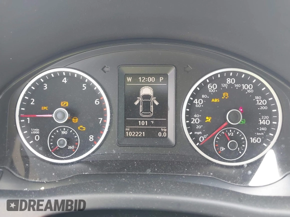 2014 Volkswagen Tiguan SE with VIN WVGAV3AX7EW549326, listed as a IAAI auction lot 42515906 with 102,221 mi miles and . Bid and sale history available at DreamBid. Image 14.