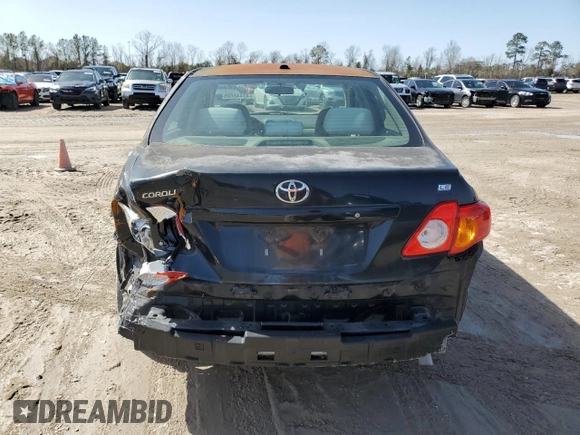 2009 Toyota Corolla with VIN 1NXBU40EX9Z115335, listed as a Copart auction lot 47448605 with 172,010 mi miles and Salvage Title. Bid and sale history available at carsss.com. Image 6.