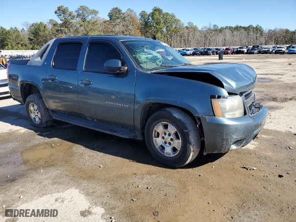 2010 Chevrolet Avalanche LT with VIN 3GNVKFE09AG232810, listed as a Copart auction lot 42177715 with 0 mi miles and Salvage Title. Bid and sale history available at carsss.com. Image 4.