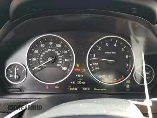 2013 BMW 3 Series 328i with VIN WBA3C1C59DF440610, listed as a Copart auction lot 55068545 with 136,702 mi miles and Salvage Title. Bid and sale history available at carsss.com. Image 9.