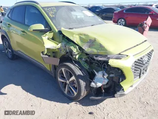 2019 Hyundai Kona Limited with VIN KM8K3CA51KU252116, listed as a IAAI auction lot 41409775 with 60,241 mi miles. Bid and sale history available at carsss.com. Image 6.