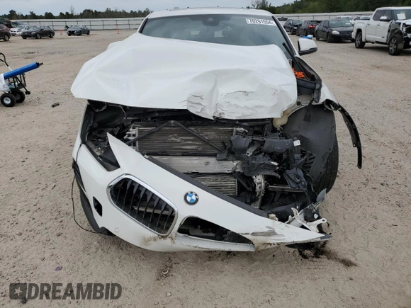 2022 BMW X2 sDrive28i with VIN WBXYH9C0XN5T46405, listed as a Copart auction lot 70291554 with 28,035 mi miles and Salvage Title. Bid and sale history available at carsss.com. Image 5.
