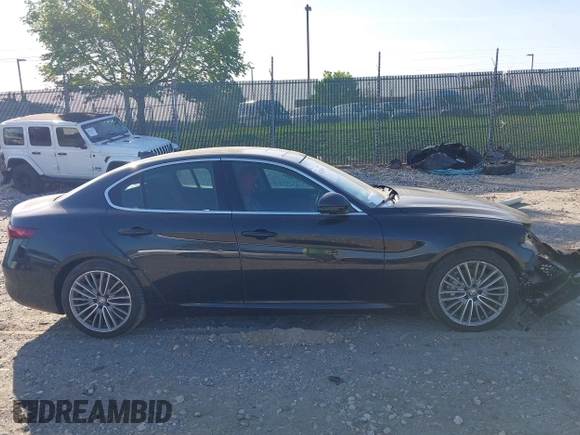 2019 Alfa Romeo Giulia Ti Sport with VIN ZARFAMBN4K7598164, listed as a IAAI auction lot 42146318 with 58,287 mi miles and . Bid and sale history available at DreamBid. Image 14.