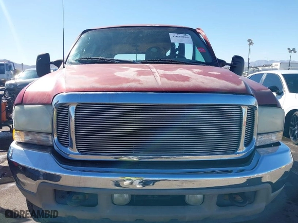 2002 Ford Excursion Limited with VIN 1FMSU43FX2EB31328, listed as a IAAI auction lot 41655899 with NaN miles. Bid and sale history available at carsss.com. Image 12.