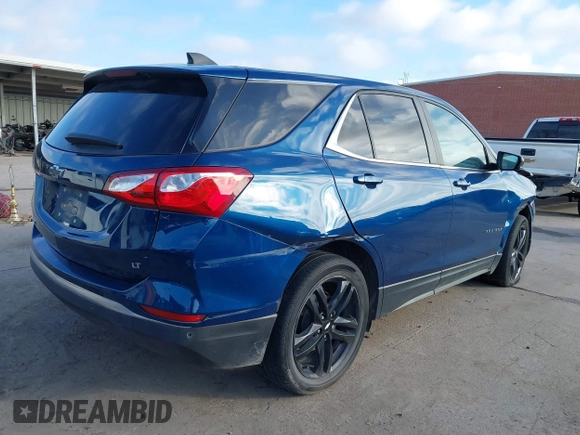 2021 Chevrolet Equinox LT with VIN 3GNAXKEV7ML366165, listed as a IAAI auction lot 41653297 with 66,671 mi miles. Bid and sale history available at carsss.com. Image 4.