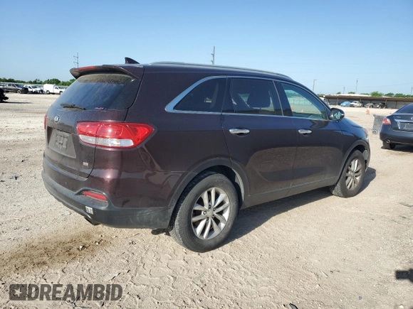 2016 Kia Sorento L with VIN 5XYPG4A39GG047719, listed as a Copart auction lot 52496625 with 135,632 mi miles and Clean Title. Bid and sale history available at carsss.com. Image 3.