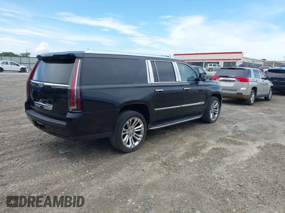 2017 Cadillac Escalade ESV Luxury with VIN 1GYS4HKJ4HR120256, listed as a IAAI auction lot 42561194 with 165,482 mi miles and . Bid and sale history available at DreamBid. Image 4.